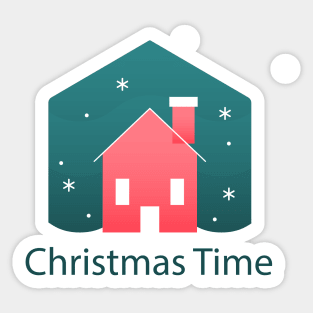 Christmas time Sticker